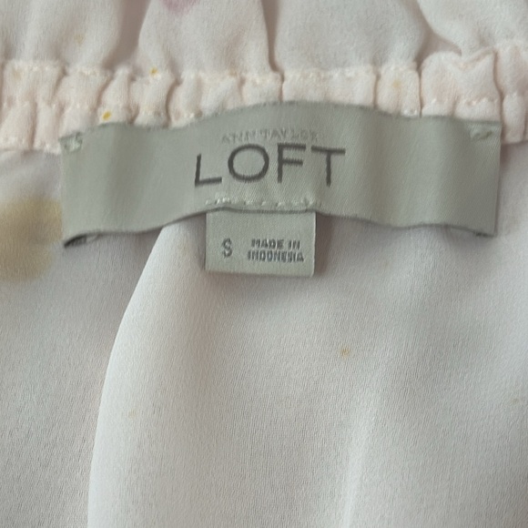 Loft Floral Sleeveless Blouse - Picture 5 of 6